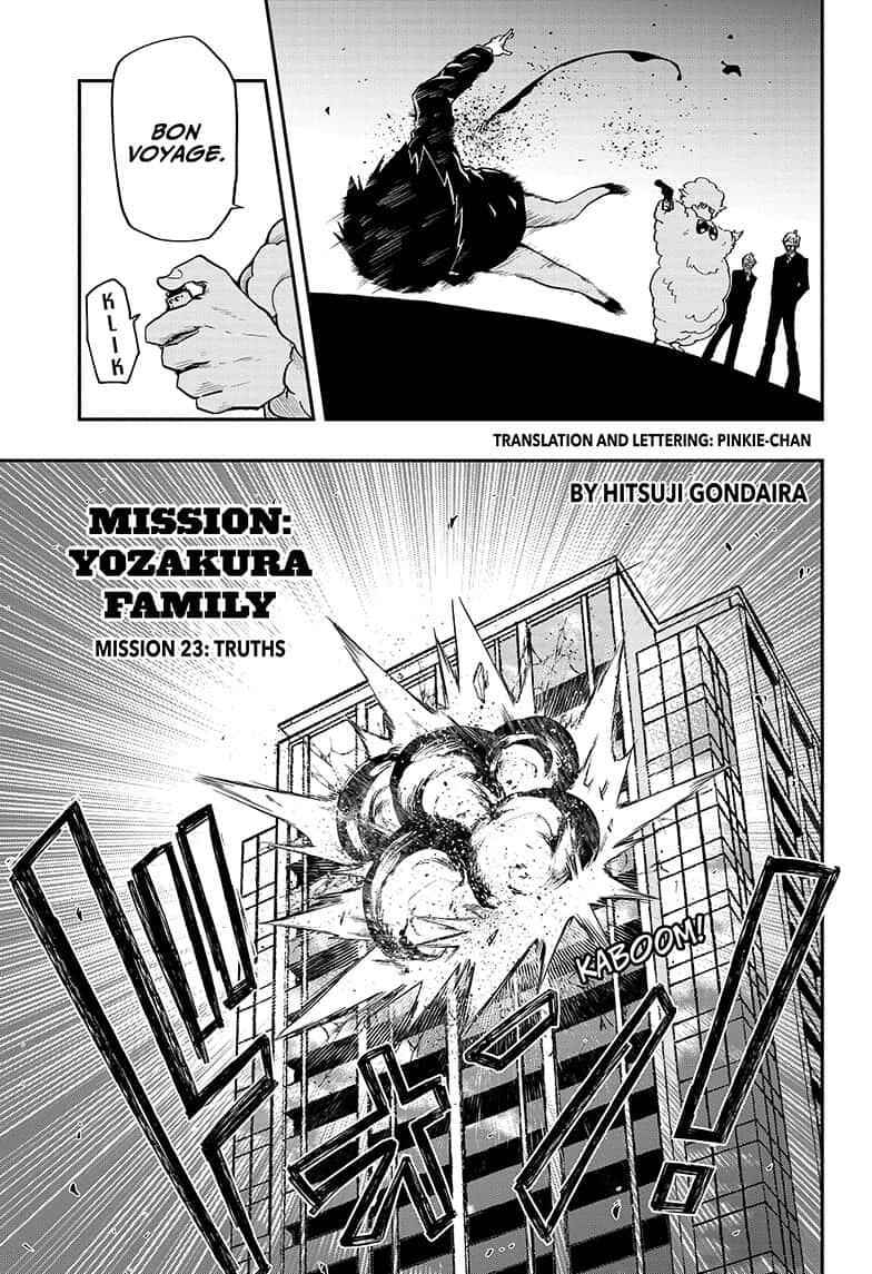 Mission: Yozakura Family Chapter 23 1